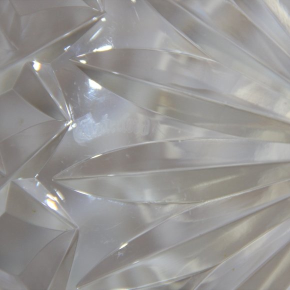 Vintage Waterford Diamond Pattern Crystal Bowl - Picture 8 of 13